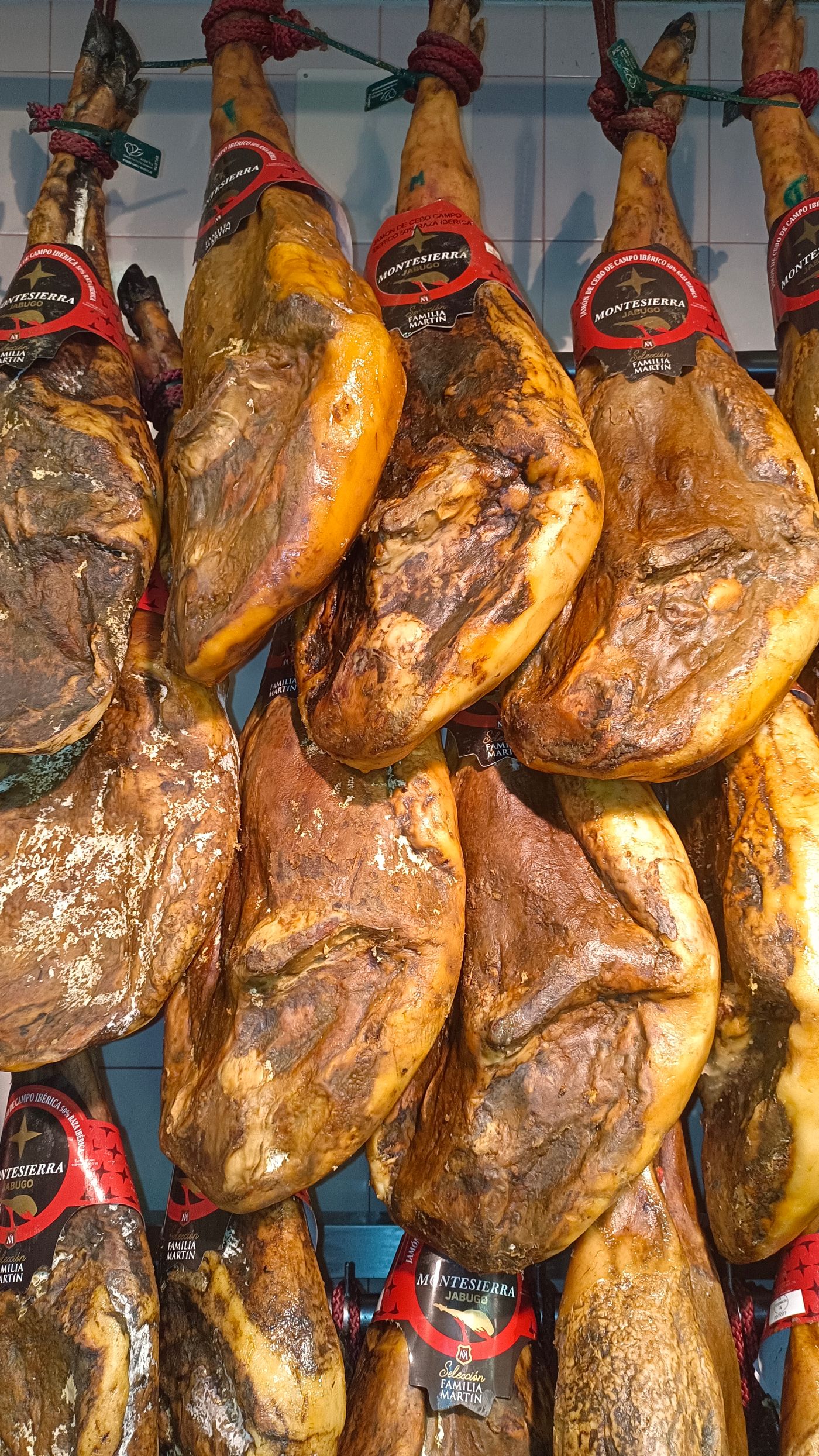 Jamones ibéricos